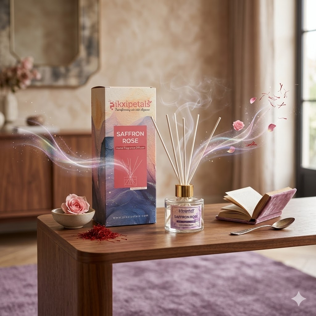 Reed Diffuser - Saffron Rose